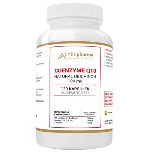 ALTO PHARMA Coenzyme Q10 100mg FORTE 120 kaps