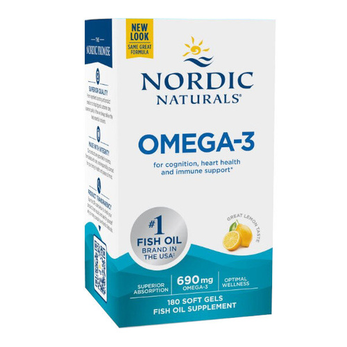 NORDIC NATURALS Omega-3 690mg 180 kaps