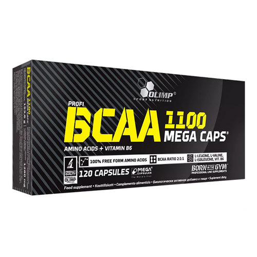 OLIMP BCAA 1100 Mega Caps 120 kaps