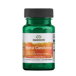 SWANSON Beta Carotene 10 000 IU 250 kaps