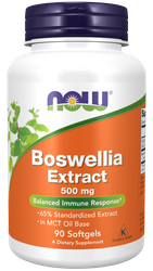 NOW FOODS Boswellia 500 mg ekstrakt 90 kaps