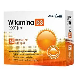 Witamina D ACTIVLAB Witamina D3 2000 60 kaps