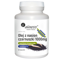 ALINESS Olej z Nasion Czarnuszki 1000mg 60 kaps