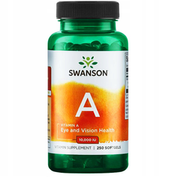 SWANSON Witamina A 10.000IU 250 kaps