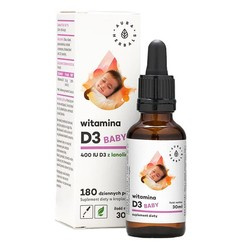 AURA HERBALS Witamina D3 400 IU Baby krople 30 ml