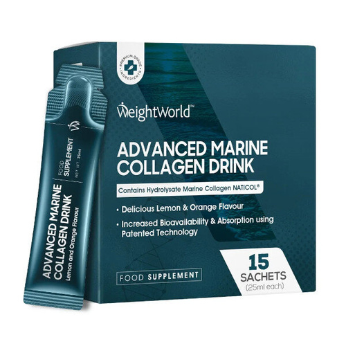 WEIGHT WORLD Advanced Marine Collagen 15 x 25 ml 