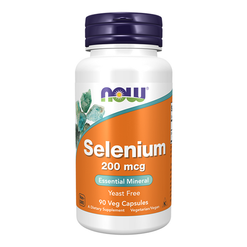 NOW FOODS Selenium 200mcg 90 vege kaps