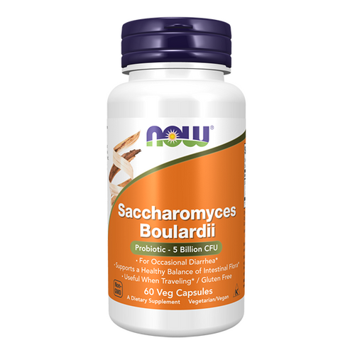 NOW FOODS Probiotyk Saccharomyces Boulardii 60 kaps