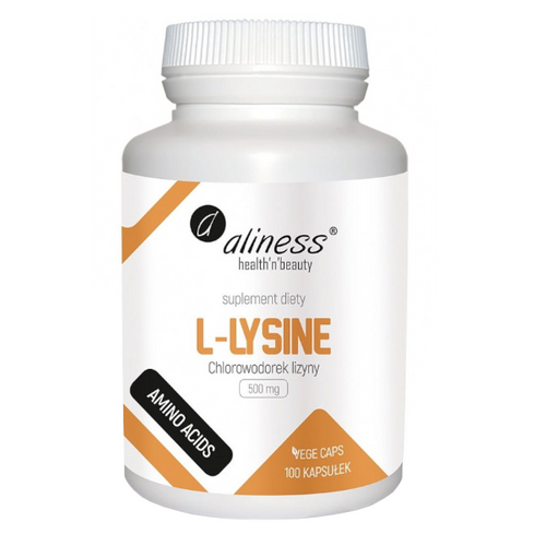 ALINESS L-Lysine - Lizyna 500 mg 100 kaps