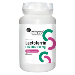 ALINESS Lactoferrin LFS 90% 100mg 60 kaps