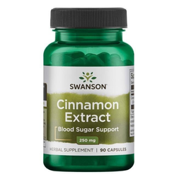 SWANSON Cynamon extrakt 250 mg 90 kaps