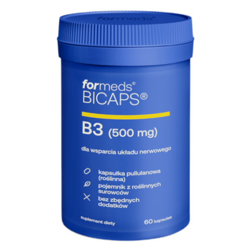 FORMEDS BICAPS Witamina B3 Niacyna 500mg 60 kaps