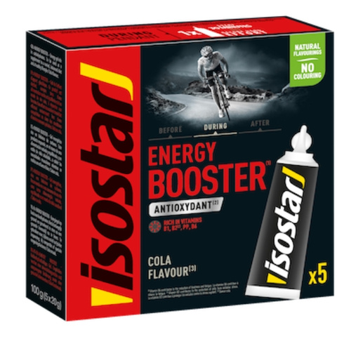 ISOSTAR Energy Booster Żel 100 g (5x20g)