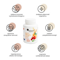 ALINESS Witamina C 1000mg Plus 100 kaps