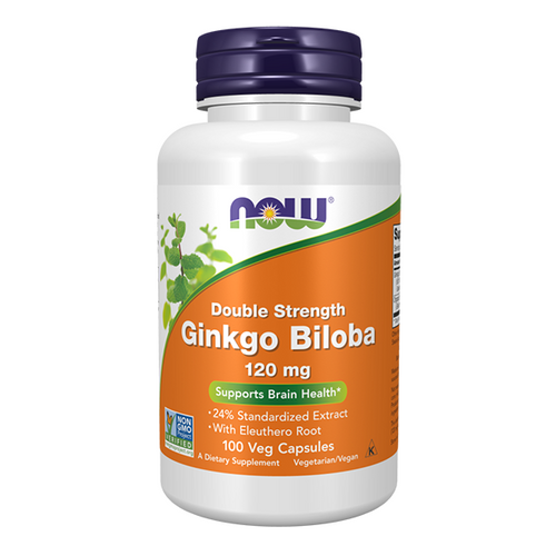 NOW FOODS Ginkgo Biloba 120mg 100 kaps