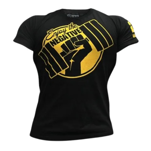 MUTANT SPORTSWEAR Koszulka Enjoy the Negative (czarna)
