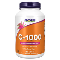 NOW FOODS Witamina C 1000mg z Dziką Różą 250 tabl
