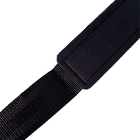 GYMBEAM Pasy Do Podnoszenia Ciężarów LIFT Black & Grey