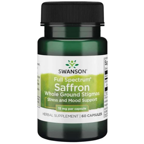 SWANSON FS Szafran 15mg 60 kaps
