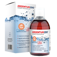 AURA HERBALS Argentum200 - Srebro Koloidalne 100 ppm 500 ml