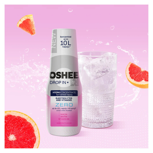 OSHEE Drop In Hydroconcentrate Zero Electrolytes + Vitamins 500 ml