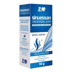 WEGA - Sinuessan Aromabalsam, balsam do ciała dla dzieci i dorosłych, 50 g