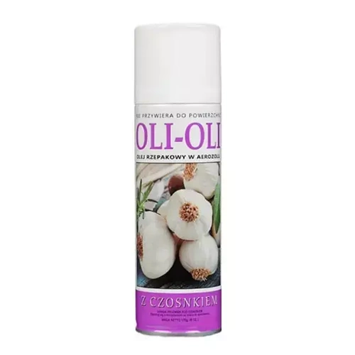 OLI-OLI Olej Rzepakowy z Czosnkiem  spray 170 g