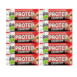 10 x GO ON Baton Crunchy Protein 40 g