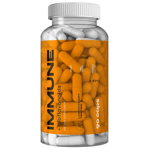 nowmax® IMMUNE (vit.c + zinc + bioflavonoids) 90 kaps