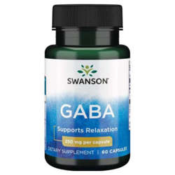 SWANSON GABA 250 mg 60 kaps