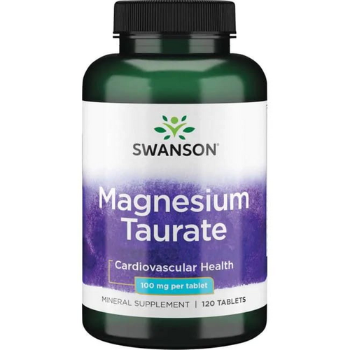 SWANSON Taurynian Magnezu 100mg 120 tab