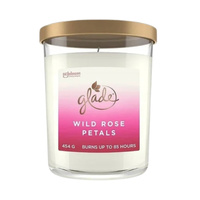 GLADE Wild Rose Petals Scented Candle 454 g
