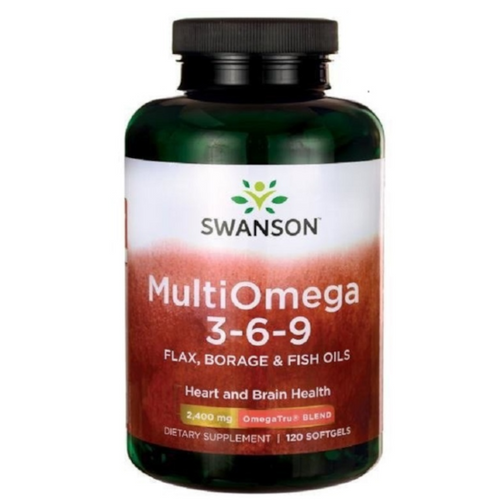 SWANSON Multiomega 3-6-9 120 kaps