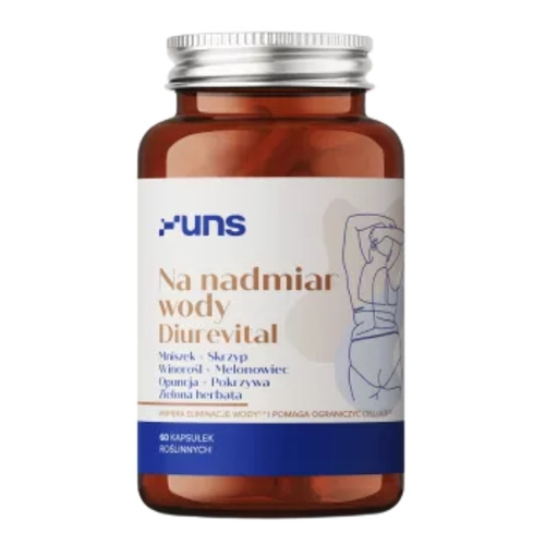 UNS Na Nadmiar Wody Diurevital 60 kaps