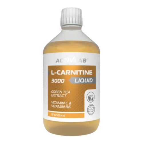 10x ACTIVLAB L-Carnitine 3000 liquid 500 ml + 10x4F FUEL L-Carnitine 60 kaps (L-karnityna)