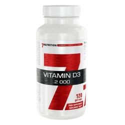 7NUTRITION Vitamin D3 2000 120 kaps