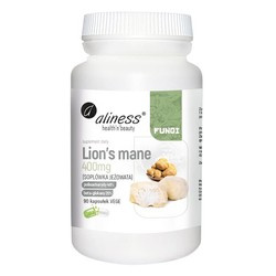 ALINESS Lion's Mane - Soplówka Jeżowata 400 mg 90 kaps