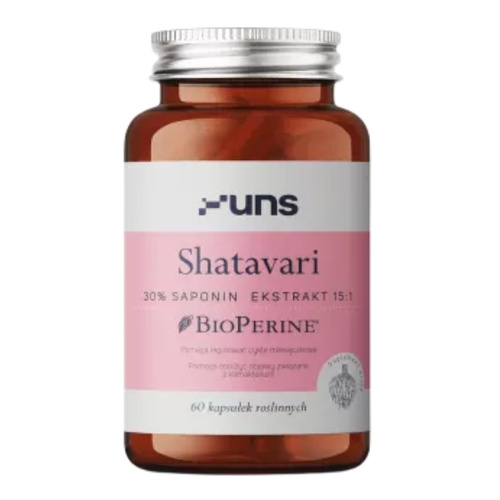 UNS Shatavari + Bioperine 60 kaps
