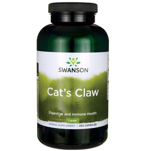 SWANSON Cat's Claw 500mg 250 kaps