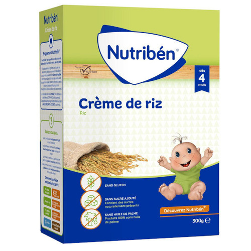 NUTRIBEN Creme De Riz 300g (kaszka ryżowa dla dzieci)