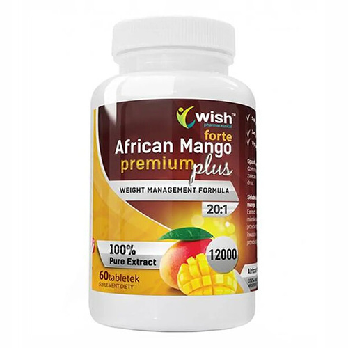 WISH African Mango Premium Plus 12000mg 60 tab