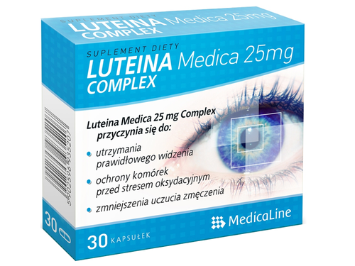 MEDICALINE Luteina 25mg Complex 30 kaps