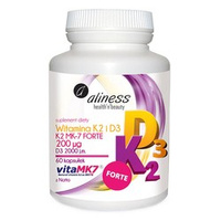 ALINESS Witamina K2 i D3 Forte 60 kaps