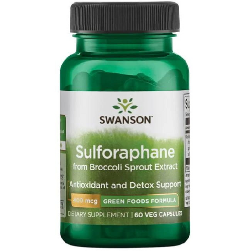 SWANSON Sulforafan 400 mcg 60 kaps