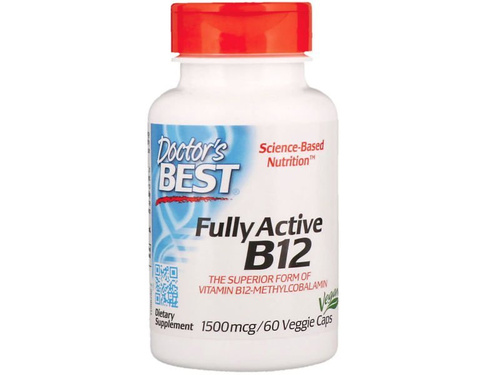 DOCTOR'S BEST Fully Active B12 1500mg 60 kaps