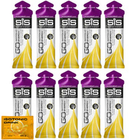 10x SIS Energy Go - Żel Izotoniczny 60 ml + nowmax® Isotonic Drink 25 g