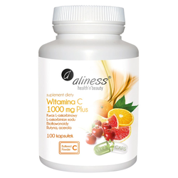 ALINESS Witamina C 1000mg Plus 100 kaps