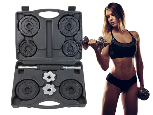 EB FIT Hantla Żeliwna Walizka 7 kg