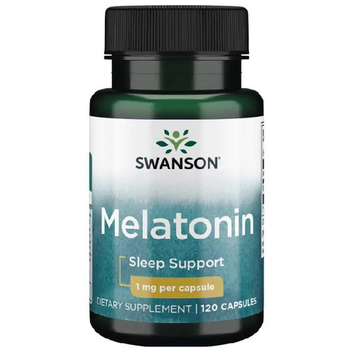 SWANSON Melatonina 1mg 120 kaps