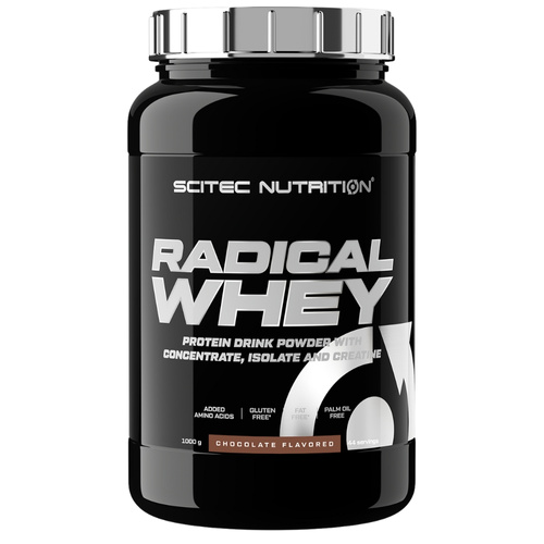 SCITEC Radical Whey 1000 g+ SCITEC 100% Creatine Monohydrate 300 g
